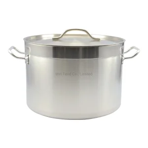 04 Estilo Baixo Corpo Durável Industrial Vapor Multiuso Panela de Cozinha