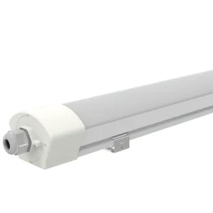 Economy High Lumen LED Waterproof Light 2ft 4ft 5ft PC Housing Linkable LED Tri Proof Wall Light for Commercial Lighting