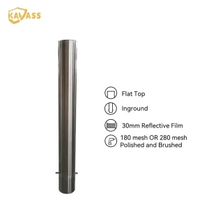 China KAVASS In-Ground Stainless Steel Fixed Bollard