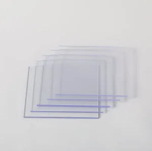 Solid Polycarbonate Sheet Flat Type 1.5-15mm Thickness Easy to Fabricate