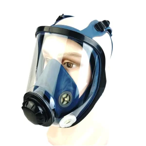 Full Respirator Mask En136 Certification Dual Active Filtering Safety Respirator Face Masks