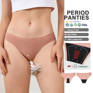 Organic Cotton Teen Girls Period Underwear