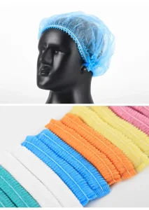 Disposable Non-Woven Strip Clip Cap