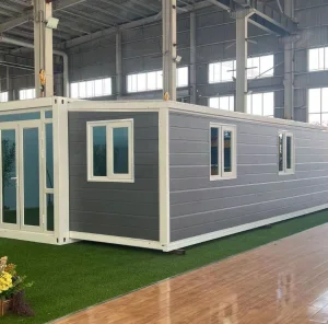 Luxury 40 FT Expandable Container Home for Glamping Adventures
