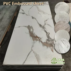 China Anti-slip PVC rock wall panel