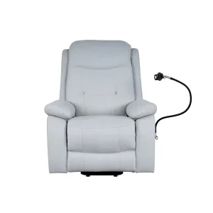 Lazy Sofa Chair Living Room Single Seat Power Electric Lift Assist Recliner Chair with 8 Points Massage Function