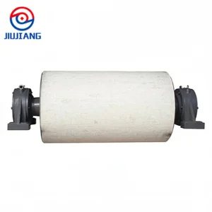 Wear Resistant Cold Bonded Ceramic Lagging Pulley for Coal Conveying