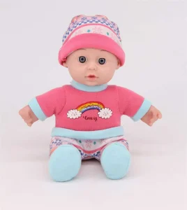 Factory Price Soft Plush High Quality New Item Baby Dolls 8 Inch Reborn Baby Doll Soft Plush