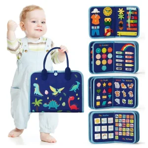 Felt Busy Book Sensory Toy