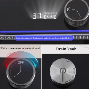 Waterfall Workstation Sink