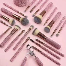 Diamond Makeup Brush Set