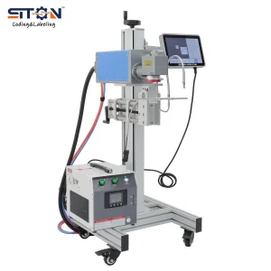 IPS-Luv5w F Mg High Speed Automatic Online Date Batch Coding 5W UV Laser Marking Machine