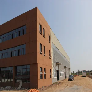Estructura modular de acero diseñada arquitectónicamente prefabricada para la industria