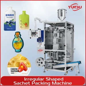 High-Efficiency 4 to 8 Lane Special-Shaped Sachet Packaging System