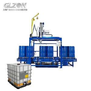 IBC Filling Machine and Capping Machinery Machine for Solvent/Paint/Chemical/Lubricating Oil/Liquid/Glue