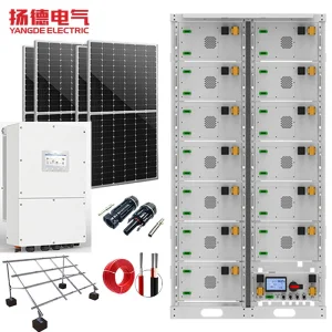 200kwh High-Voltage Lithium Battery Cluster Energy Storage System with CE