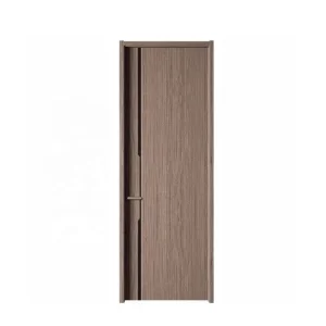 MDF Moulded Melamine Finished Surface Wooden Door Skin Panels for Office