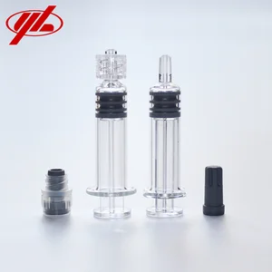 Brazil Medical Grade 1ml Glass Prefilled Syringe Luer Lock