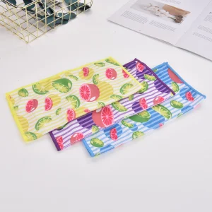 Hot Sale Cleaning Dust Wiping Printed Microfiber Cloth From China Factory