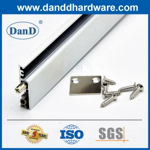 Black Drop Down Acoustic Seal Automatic Blocker Adjustable Bottom Rubber Door Sweep