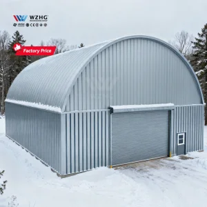 Prefabricated Steel Insulated Arch Warehouse