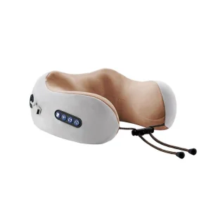 Electric Neck Massager U Shaped Pillow Multifunctional Portable Shoulder Cervical Massager Travel Home Car Relax Massage Pillow