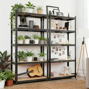 Adjustable Home 5-Tier Light Duty Racks