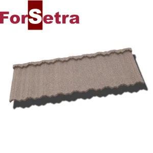 Heat Resistant Classic Roofing Sheets Stone Coated Metal Roof Tile for Residential Building