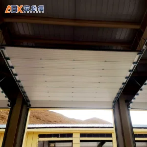 Industrial Overhead Door with Safety Inspection Certificate Automatic Sectional Garage Doors