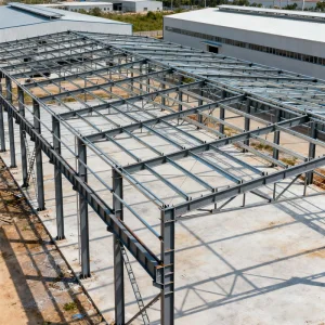 Oficina de Aço Prefabricada, Pavilhão de Exposição