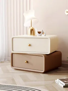 Sleek Customized Nightstand Design for Effortless Bedroom Organization