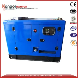 مصنع صيني 20kVA مولد ديزل بدون فرشاة من النوع الصامت معتمد من سي إي بمحرك بيركنز
