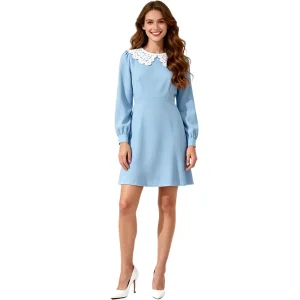 Lace Peter Pan Collar Dress