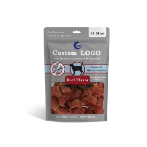 Mini Chews with Real Beef Rawhide-Free Chews 14oz (311g) Dog Treats