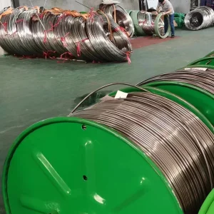 China ASTM 1/2" Stainless Steel coil tube for oil  Manufacturer, Factory