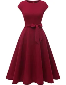 Women Maternity A-Line Sleeveless Cocktail Dresses Modest Church Guest Formal Wedding Party Graduation