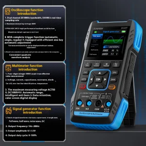 Three-in-One Auto Repair Digital Oscilloscope Multimeter