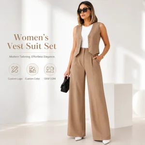 Womens 2 Piece Suit Set