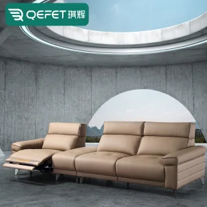 Wall-hugger Custom Wholesale Italian Modern Electric Recliner Sofa 3-Seater