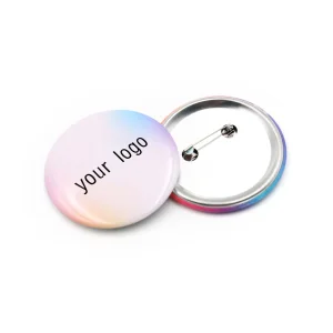 High Quality 56mm Button Badge Magnet Button Badge 32mm 1.25 Custom Logo Name Tinplated Button Badge