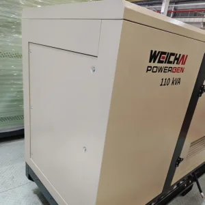 110kva Backup Power Weichai Generator