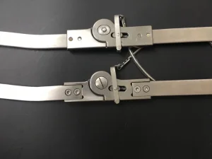 Orthopedic Prosthetics Stainless Steel Knee Joint Spring Lock Prosthetic Ortho Knee Orthotic Knee Joint