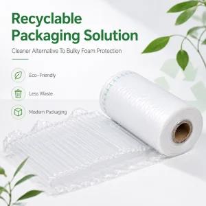 High Quality Recyclable Waterproof Inflatable Air Column Roll Shockproof Protective Packaging for Express Shipping