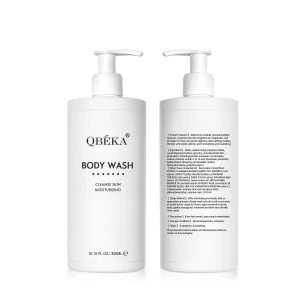 Venda por atacado Qbeka Gel de Banho Hidratante Cuidados com a Pele 300ml Alta Qualidade