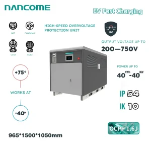 Nancome Smart Energy Storage System for EV Charging Support with High Efficiency