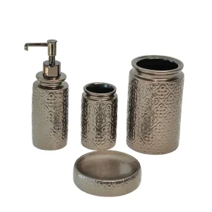 jiashun Elegant Ceramic Bathroom Set - Complete 4-Piece Bundle Companies, Product