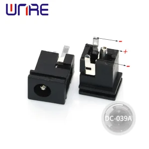 OEM The DC-039A is a common DC power outlet, black, high quality Manufacturer, Factory