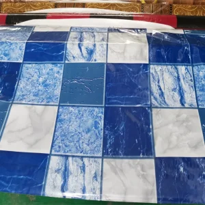 Customized Home Decor Waterproof Laminate PVC Floor Covering with Printed Design