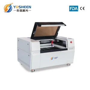 Enclosed Type 690 600*900mm 100W 130W 150W Non-Metal CO2 Laser Cutting Engraving Machine Acrylic Wood Plastic CO2 Laser Cutter and Engraver