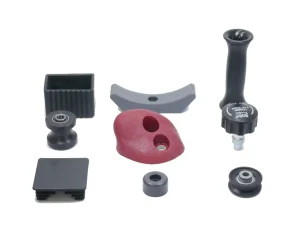 Wear-Resistant PP Plastic Fitness Equipment Plastic Accessories (fitness equipment connectors/handles can be processed according to drawings and samples)